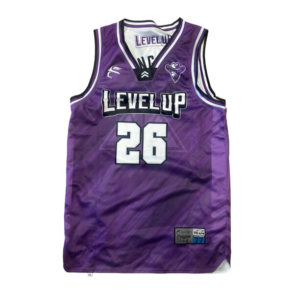 Level Up Basketball Reverse Jersey Thumbnail